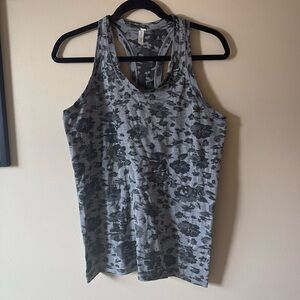 Athleta Floral Racerback Tank